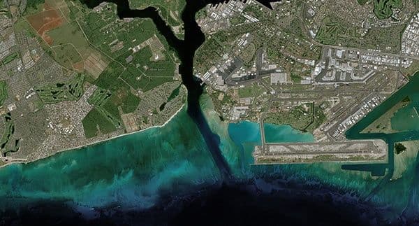 Basemap - Pléiades satellite image - 50cm resolution - Honolulu USA