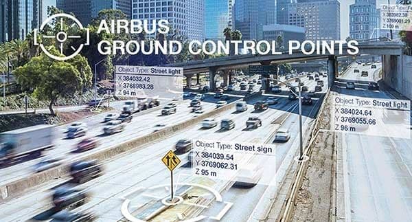 Airbus Ground Control Points illustration