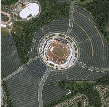 Landover Stadium - Pléiades satellite image