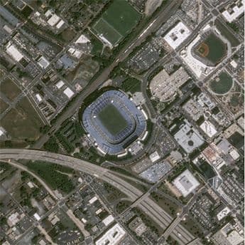 Charlotte Stadium - Pléiades satellite image