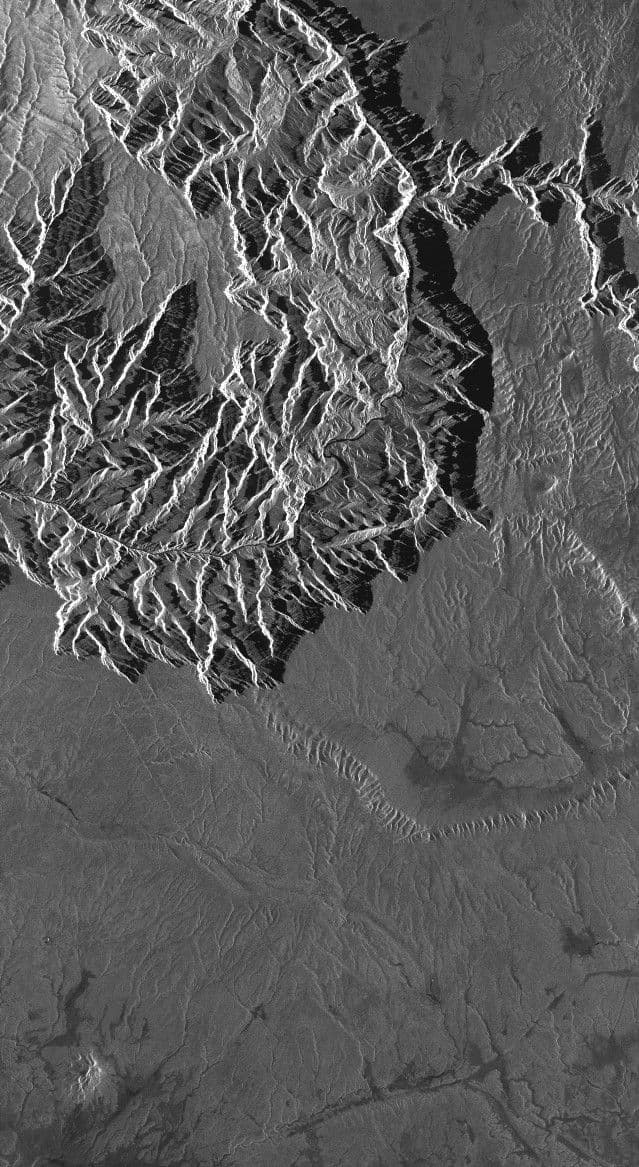 Sample satellite Imagery TerraSAR-X StripMap - Grand Canyon, USA
