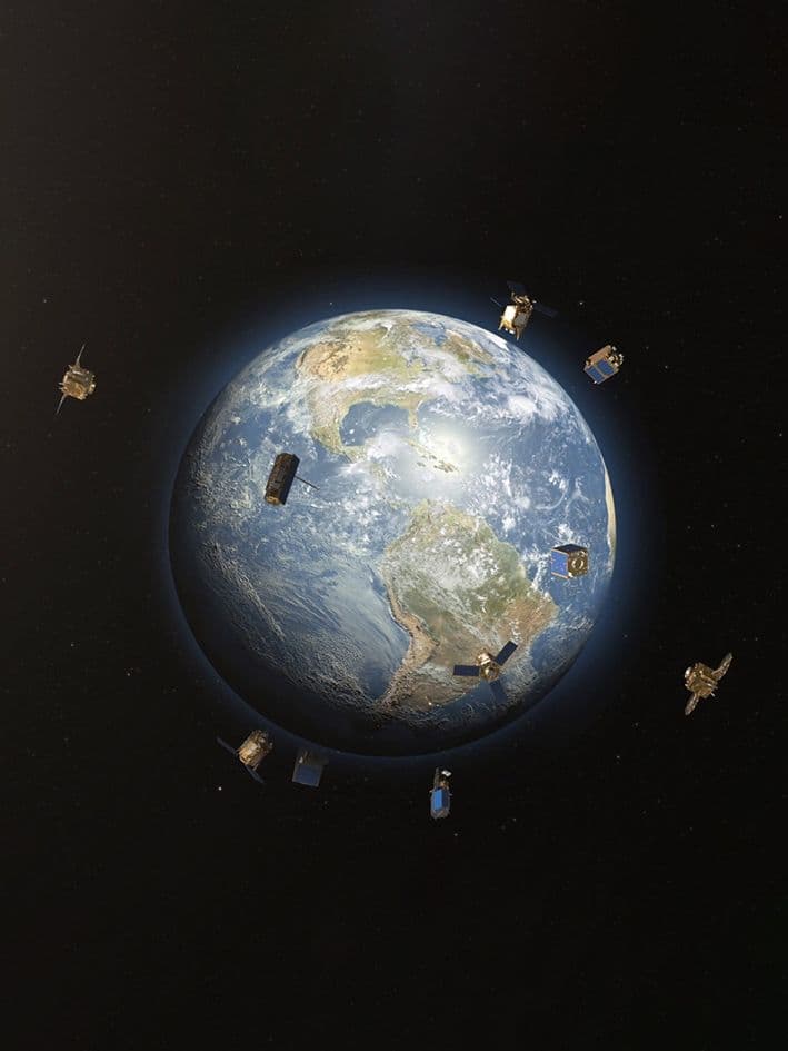 Airbus Constellation | Airbus Intelligence - Satellites around the Earth