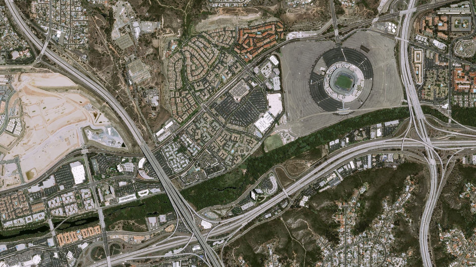 Pléiades satellite image - 50cm resolution, San Diego, USA