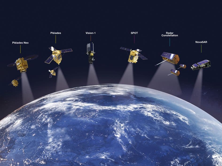 Airbus Constellation of satellites