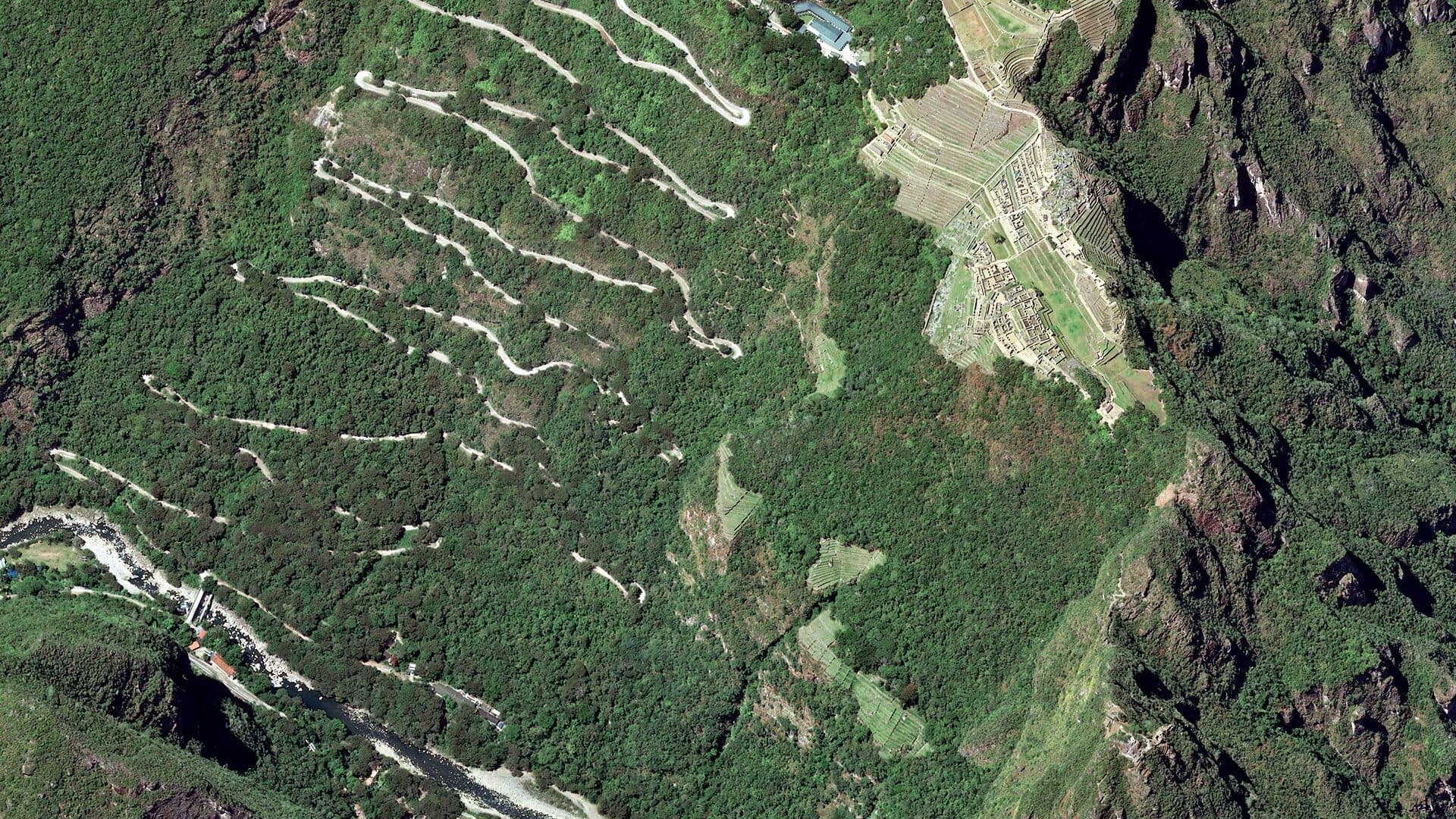 Pléiades Neo image satellite - 30cm resolution - Machu Picchu, Peru