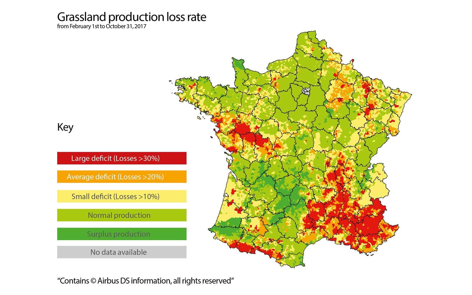 Agriculture map Case Study