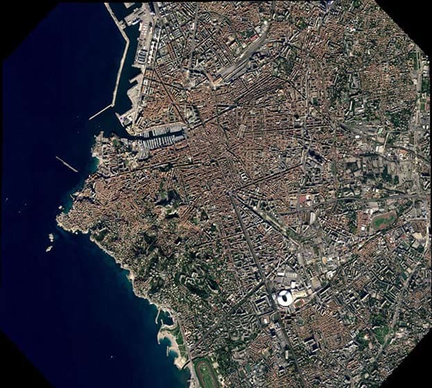 Sample Satellite Imagery Pléiades Neo Ortho - Marseille, France
