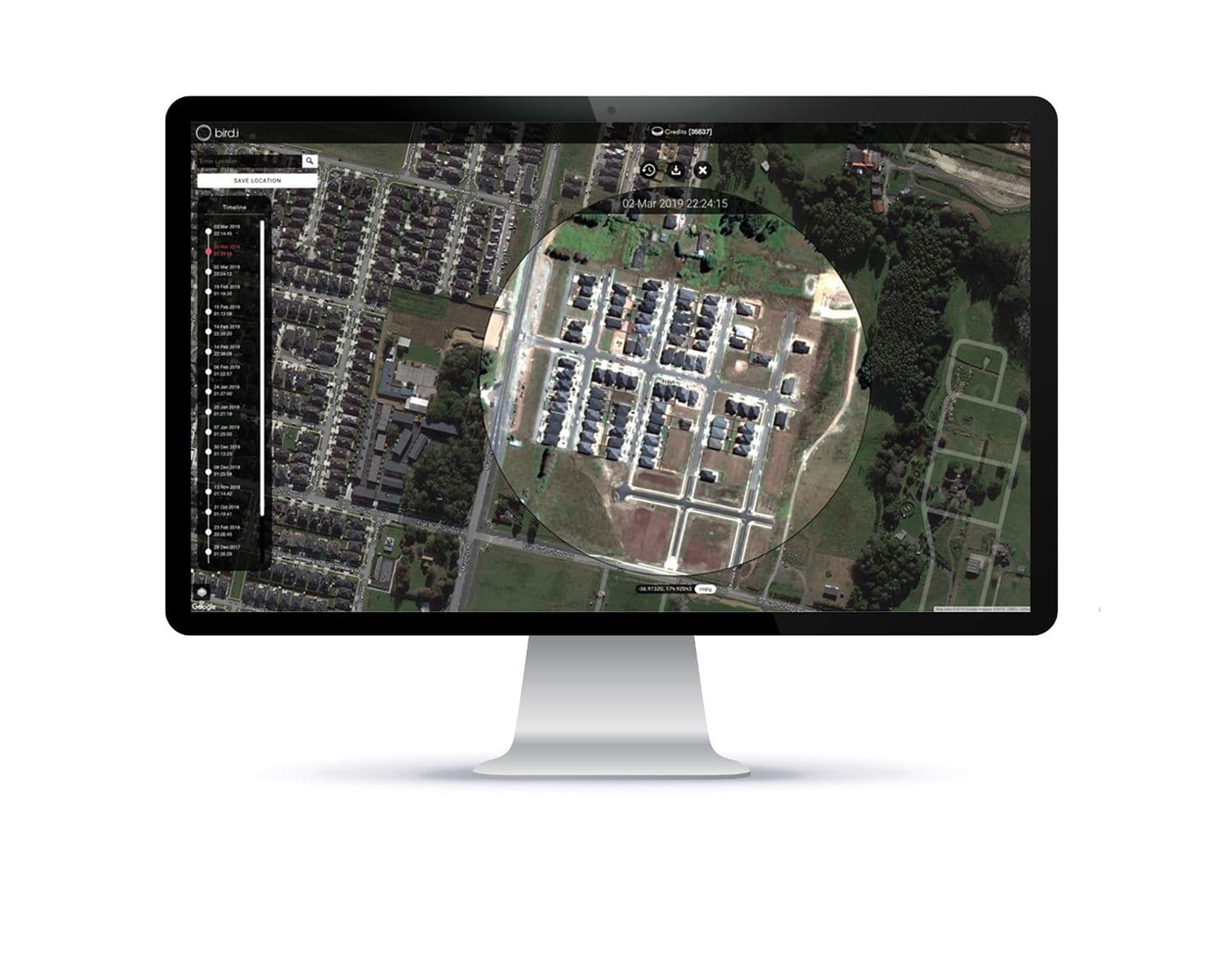 Satellite imagery to solve business problem in construction industry