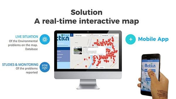A real time interactive map 