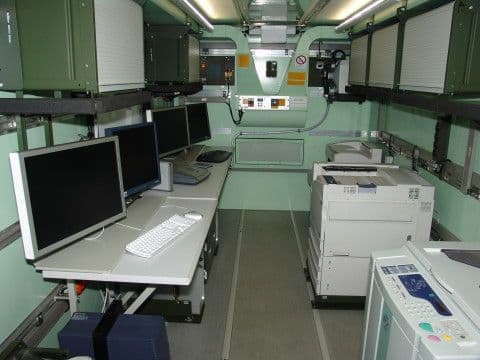 Airbus In-Service Support container interior