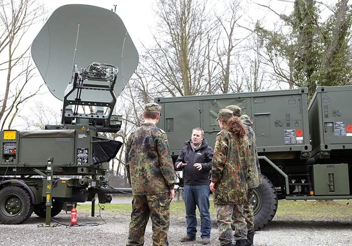 Airbus Defence solutions hands ontraining