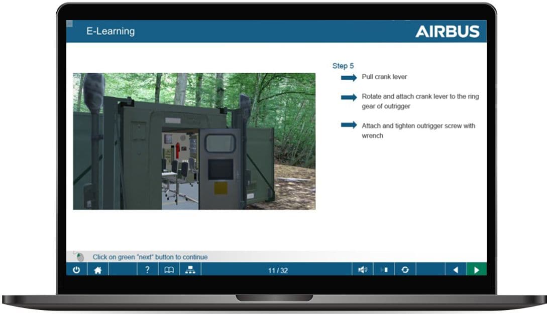 Airbus Defence Solutions e-learning