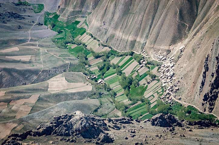 Rice Areas in Afghanistan