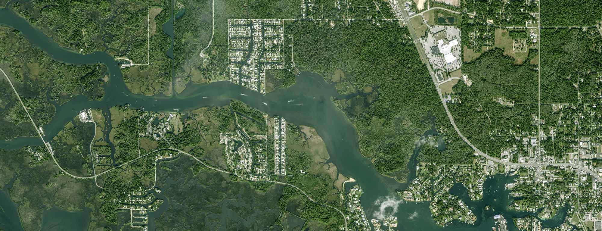 Pléiades 50 cm resolution satellite image - Crystal river, Florida