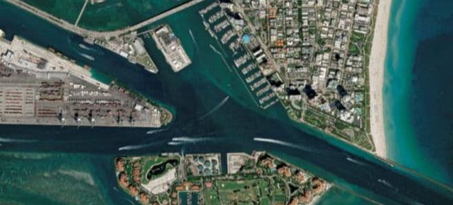 Pléiades Neo satellite image - HD15cm resolution - Miami beach, USA